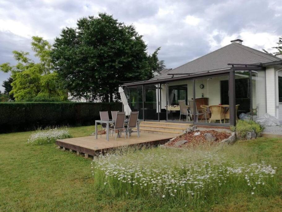 Maison Bucolique A Anhee, Vue Meuse Et Falaises Villa ภายนอก รูปภาพ
